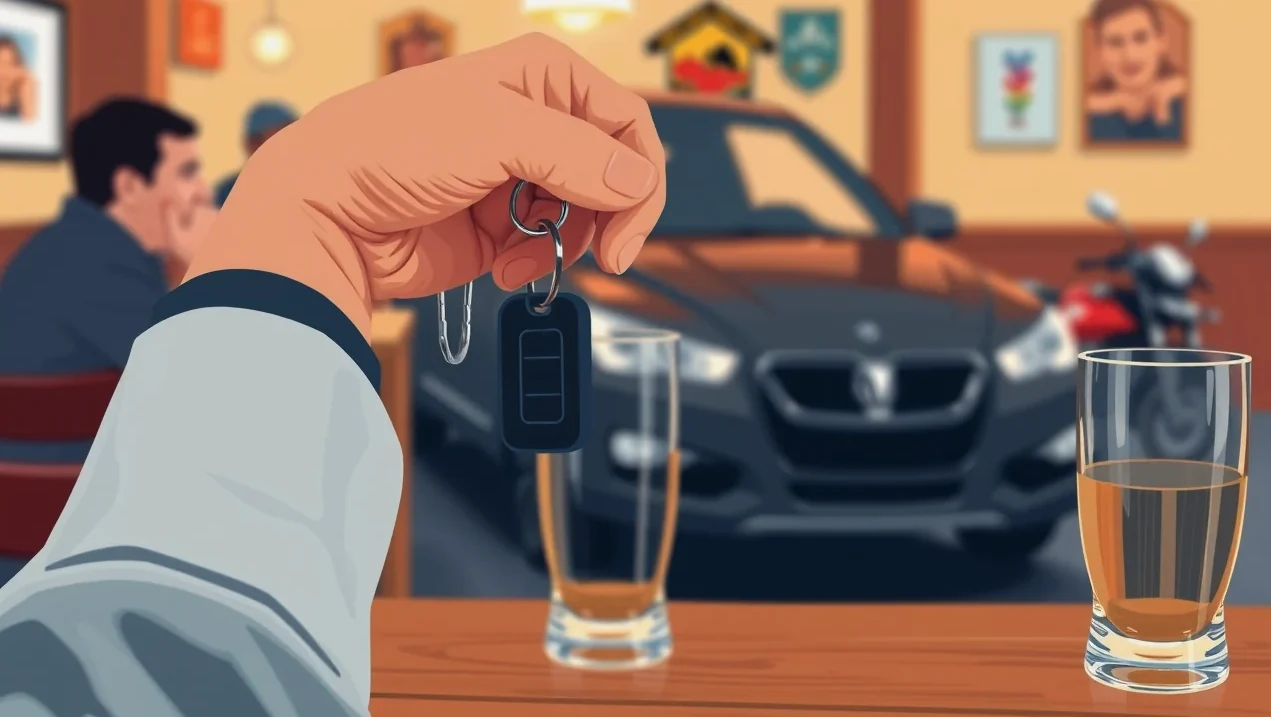 Havarované osobné motorové vozidlo po zrážke na krajnici vozovky