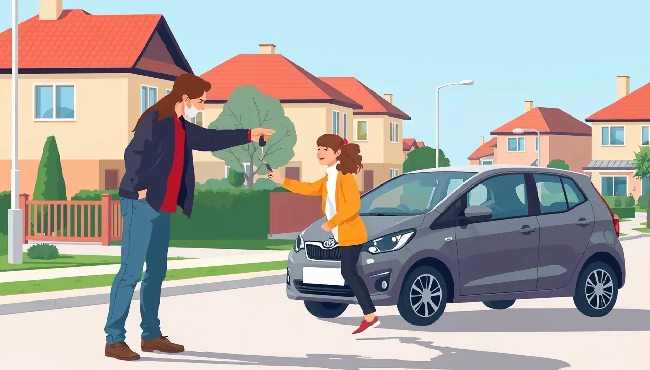 Detská bezpečnostná autosedačka na zadnom sedadle osobného auta