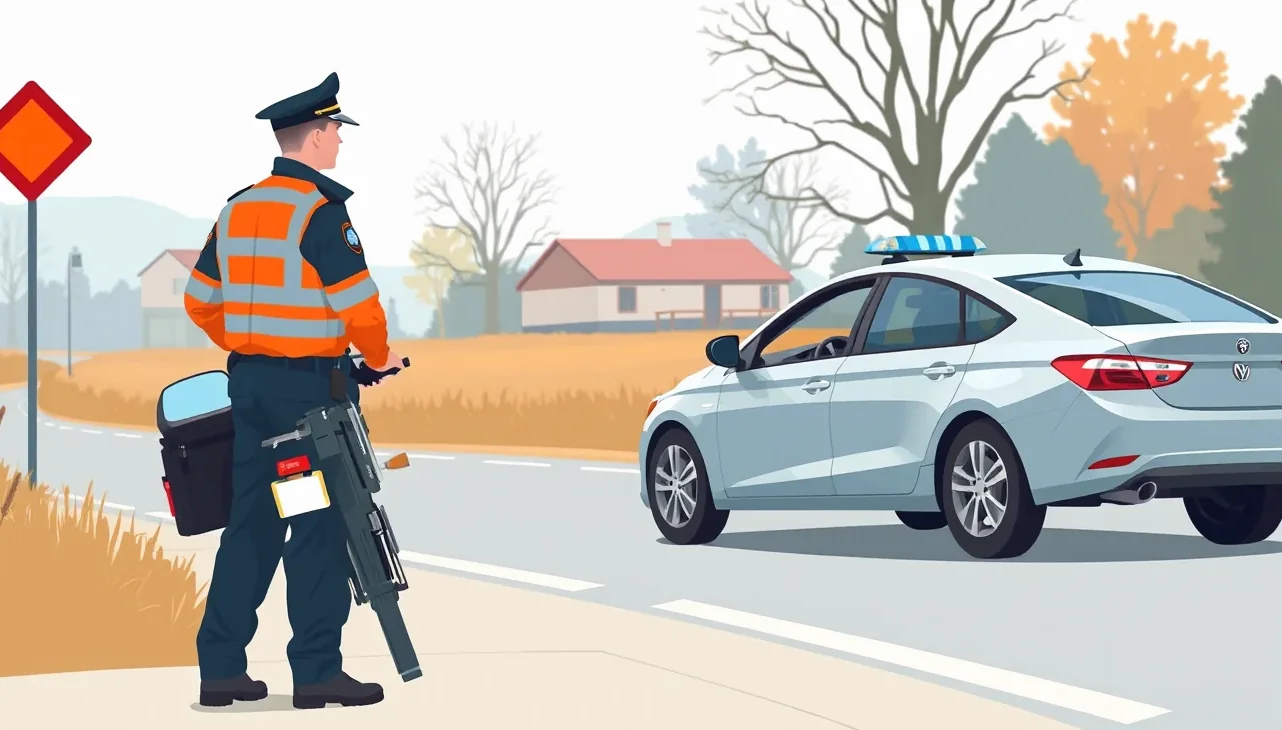 Dvaja vodiči po drobnej nehode na parkovisku fotografujúci poškodené nárazníky a údaje z telefónu