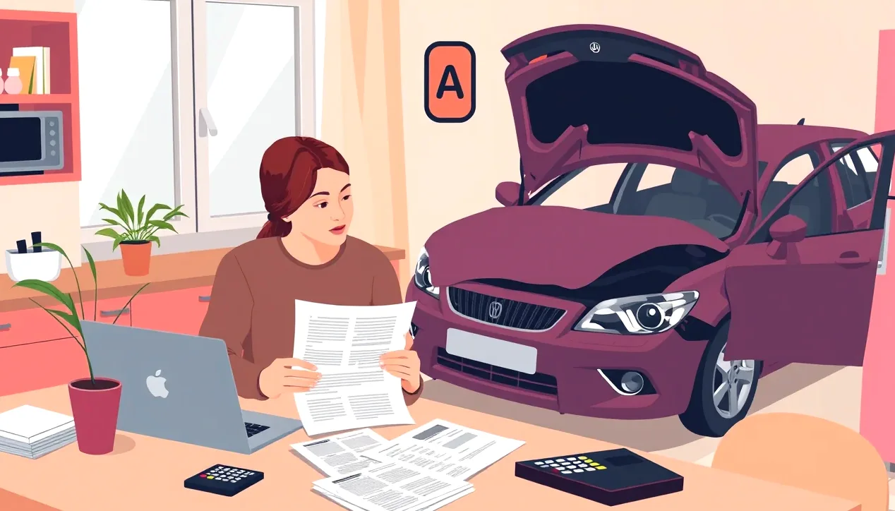 Obytné auto s poškodenou strechou a vysunutou markízou po búrke v kempe