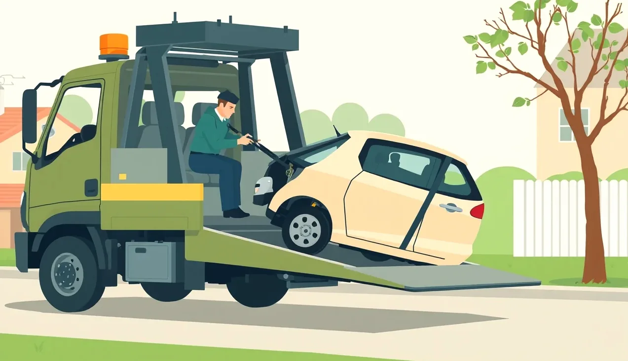 Detail spodnej časti motorového priestoru s odrezaným katalyzátorom a visiacimi káblami lambda sondy