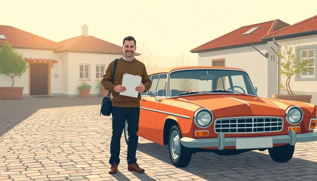 Klasické športové vozidlo odstavené na medzinárodnom zraze historických automobilov