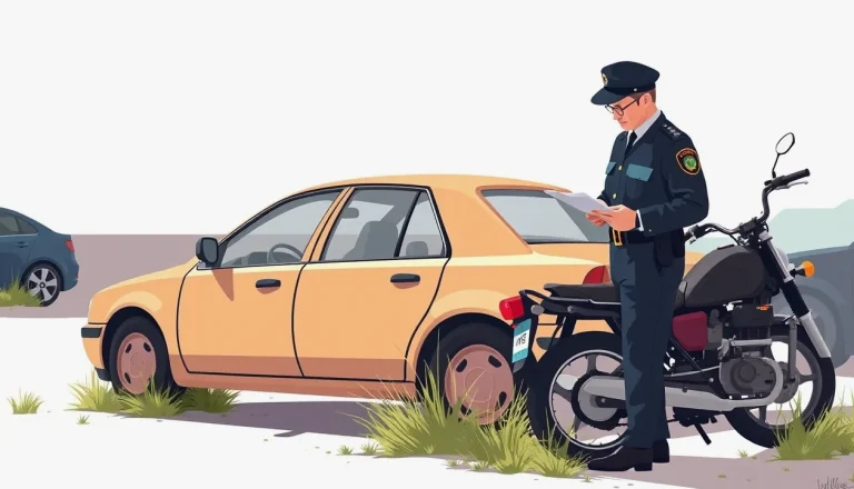 Žlté asistenčné odťahové vozidlo nakladá nepojazdné osobné auto na sídliskovom parkovisku