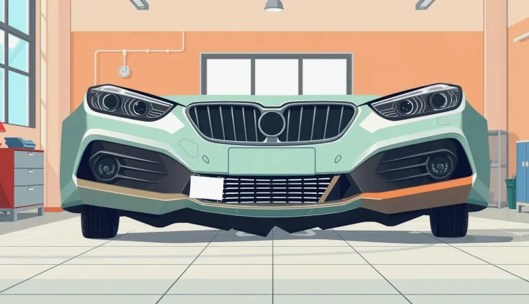 Automechanik kontroluje kód na originálnom náhradnom diele pred montážou