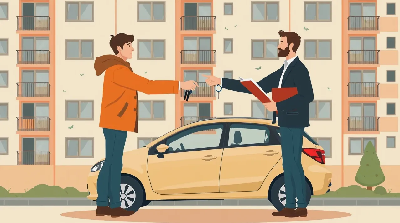 Mechanik v autoservise ukazuje majiteľovi poškodené elektrické káble v motorovom priestore