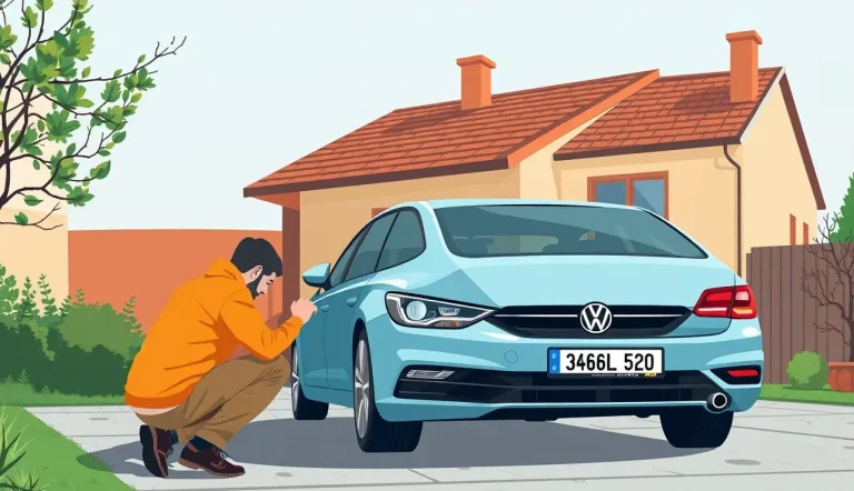 Dopravný policajt kontroluje doklady a zelenú kartu vodiča osobného auta