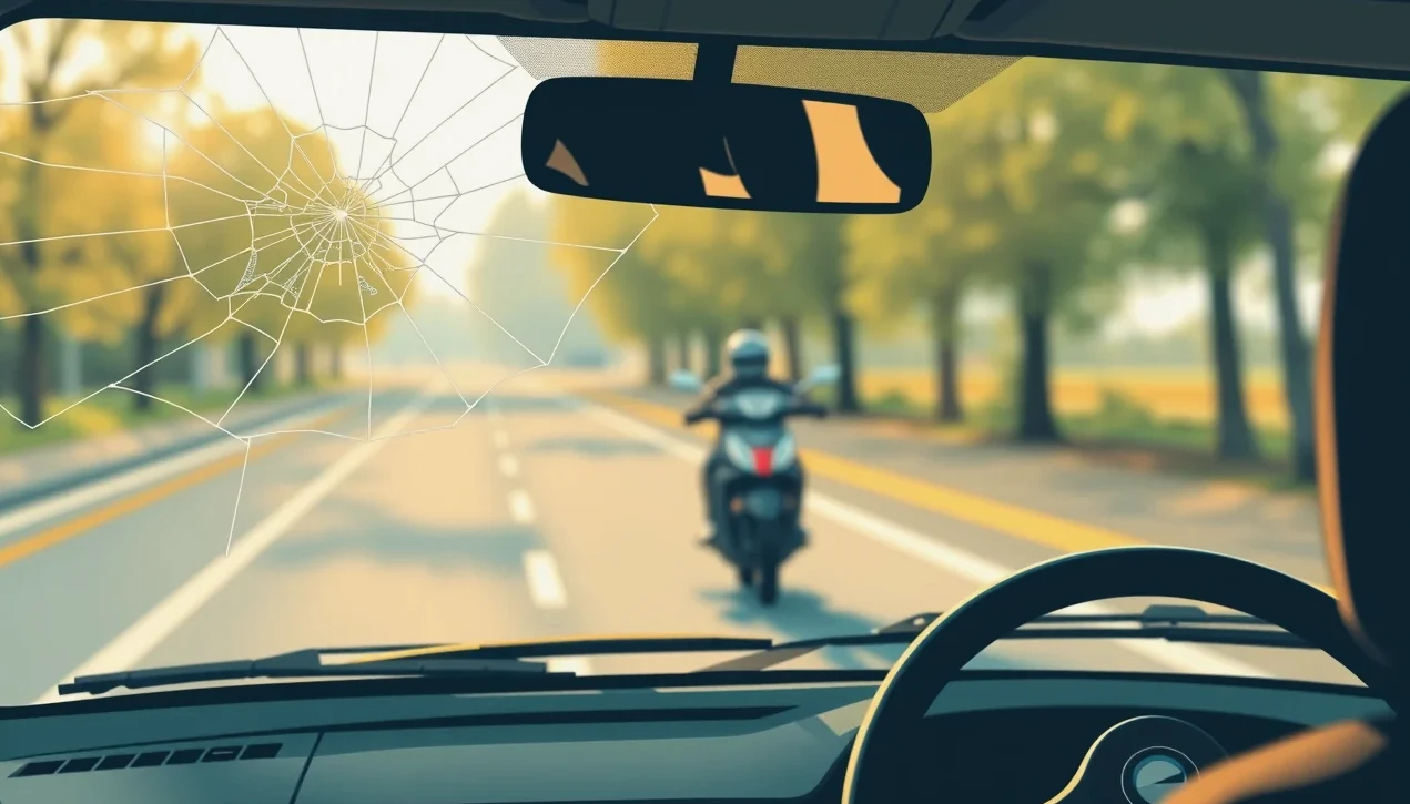 Pohľad na VIN číslo vyrazené na karosérii automobilu pod kapotou